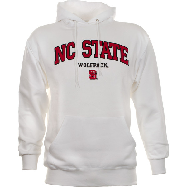 White Hood Sweatshirt - NC State Wo
